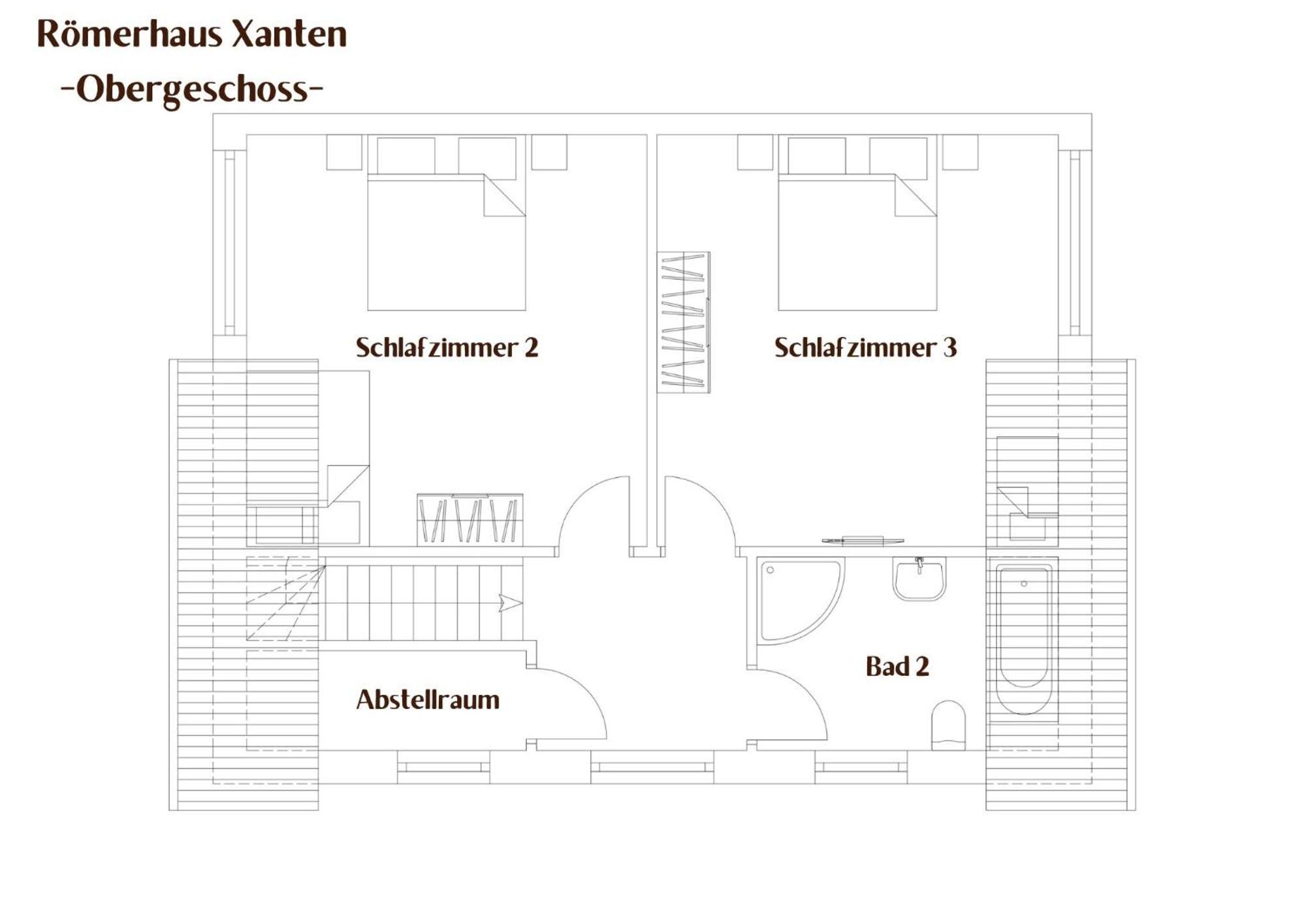 Roemerhaus Xanten Eksteriør billede